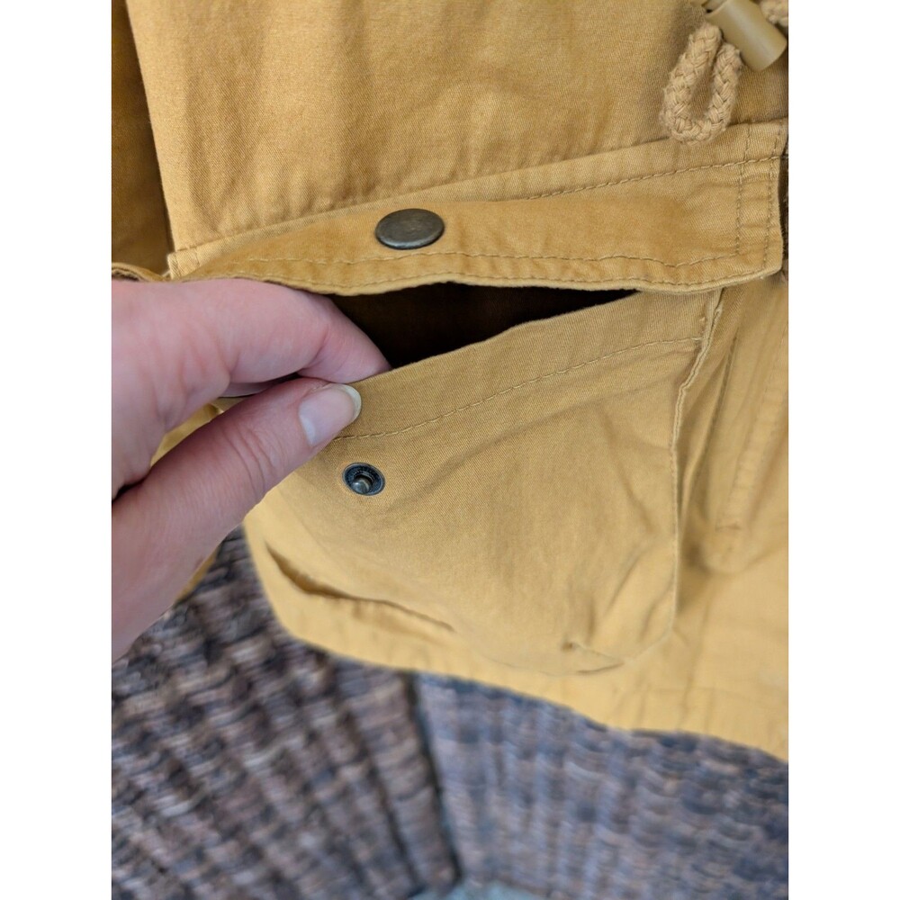 Ambiance Outerwear Utility Jacket Size M Military Mustard Street Louigi Anorak - Picture 5 of 16